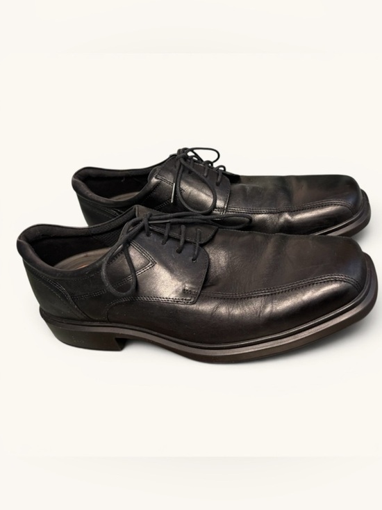 Ecco Helsinki 2.0 Bike Toe Derby Black Leather Size 46 / 12-12.5 main image 6